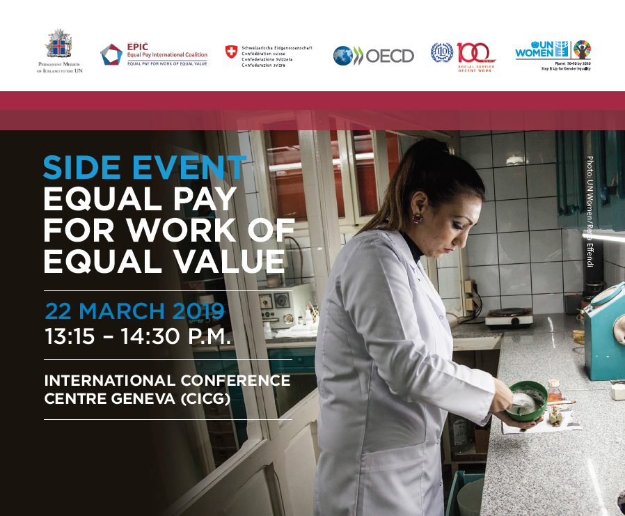 SIDE EVENT: EQUAL PAY FOR WORK OF EQUAL VALUE